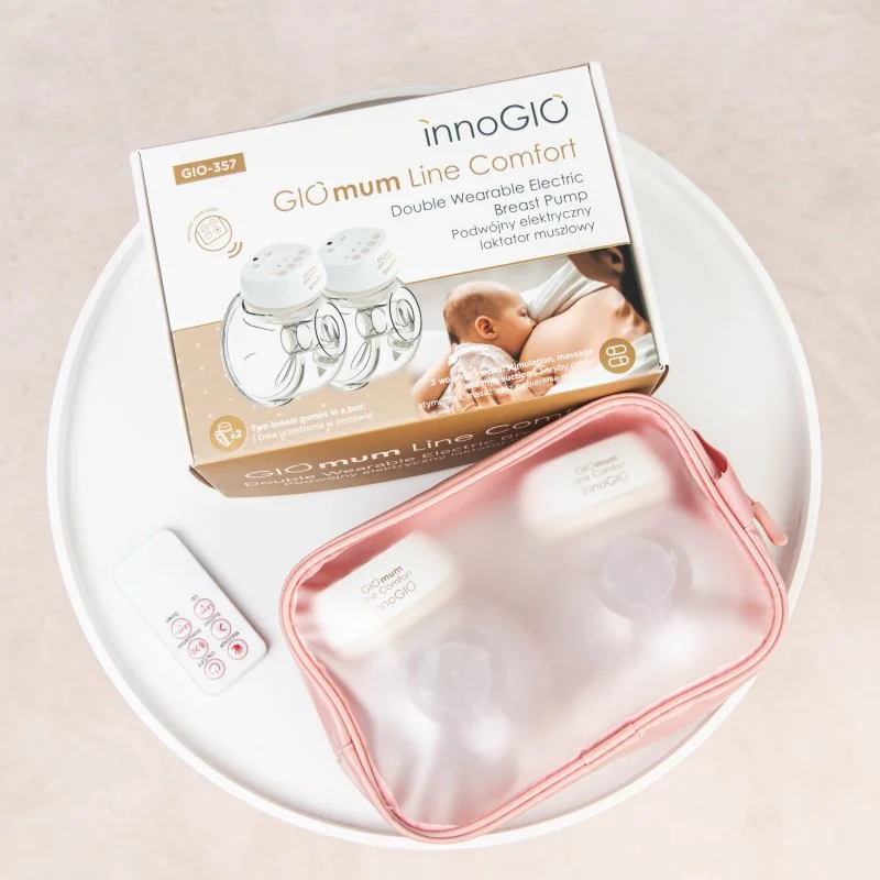 innoGIO prenosná elektrická odsávačka GIOmum Line Comfort Double
