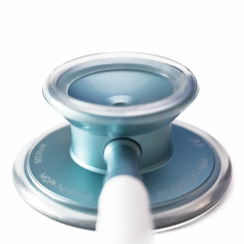 MDF 747XP Deluxe Dual Head stetoskop pre internú medicínu, aqua white