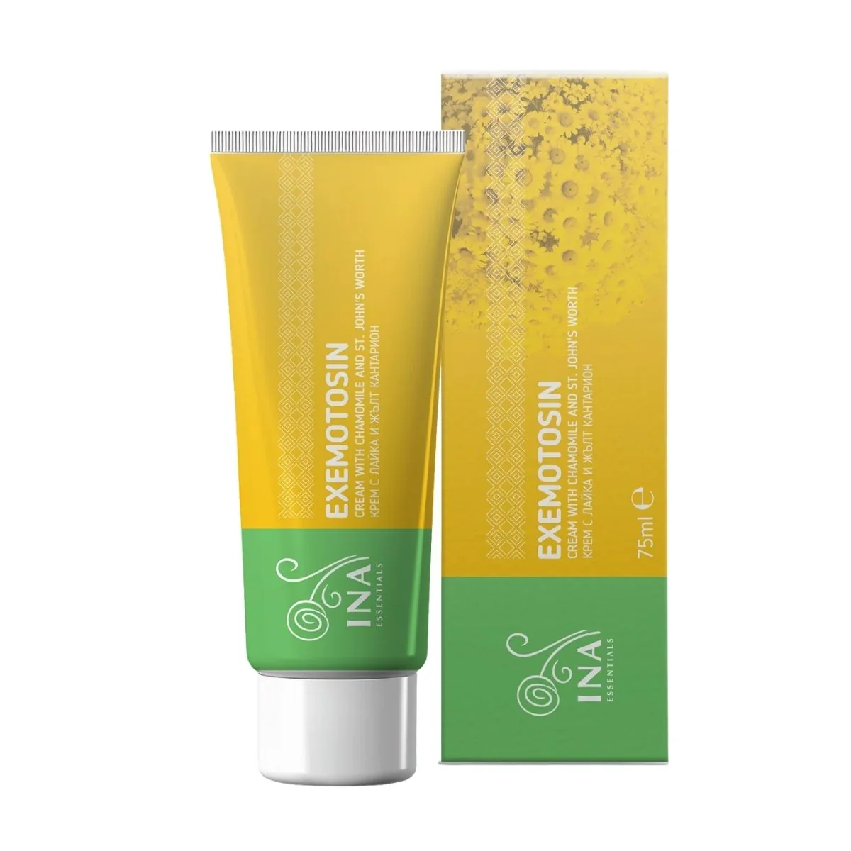 Exemotosin - krém na psoriázu, ekzémy a podráždenú pokožku - 75 ml - INA Essentials