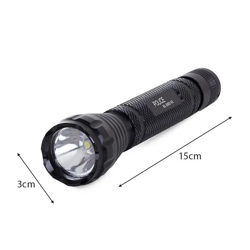 Svietidlo ručné LED 2xAA BAILONG 5002