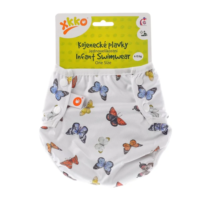 XKKO dojčenské plavky jednoveľkostné Butterflies