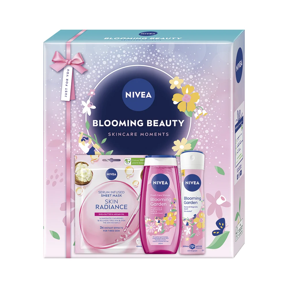NIVEA darčekové balenie plné kvetinovej vzpruhy pre vaše telo 1 set