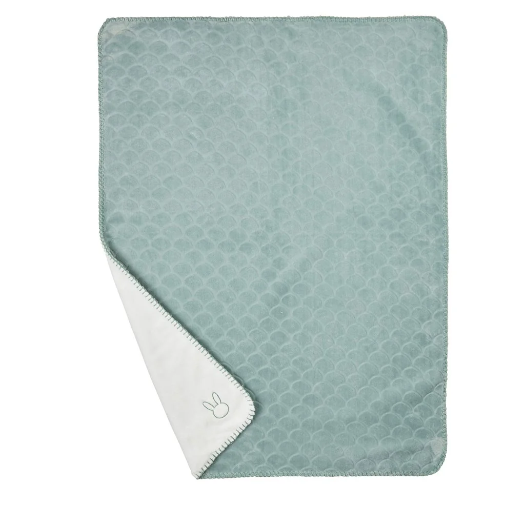 Deka Lapidou coppergreen/white 75x100 cm