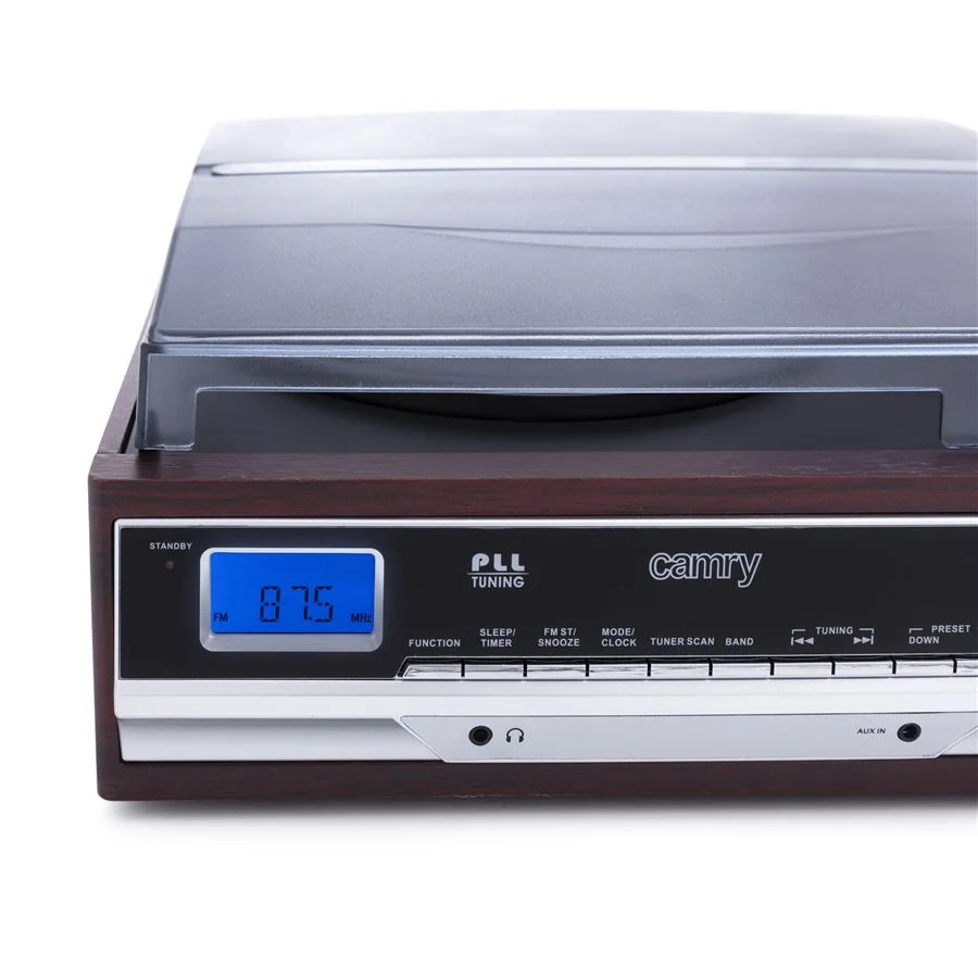 Gramofón Camry CR 1168 s Bluetooth, USB, SD, MP3, nahrávaním