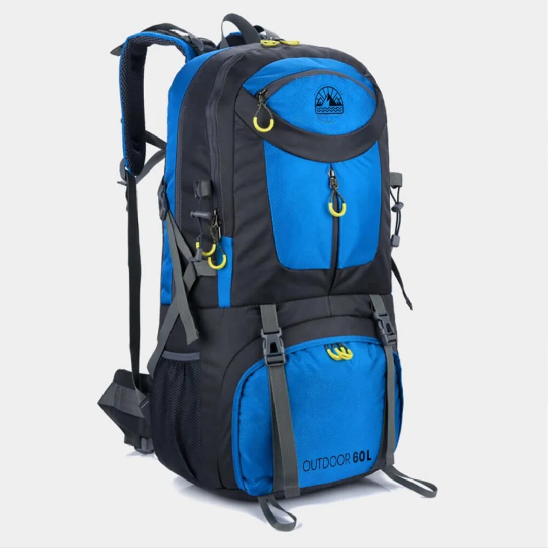 MG Outdoor turistický batoh 60L, modrý