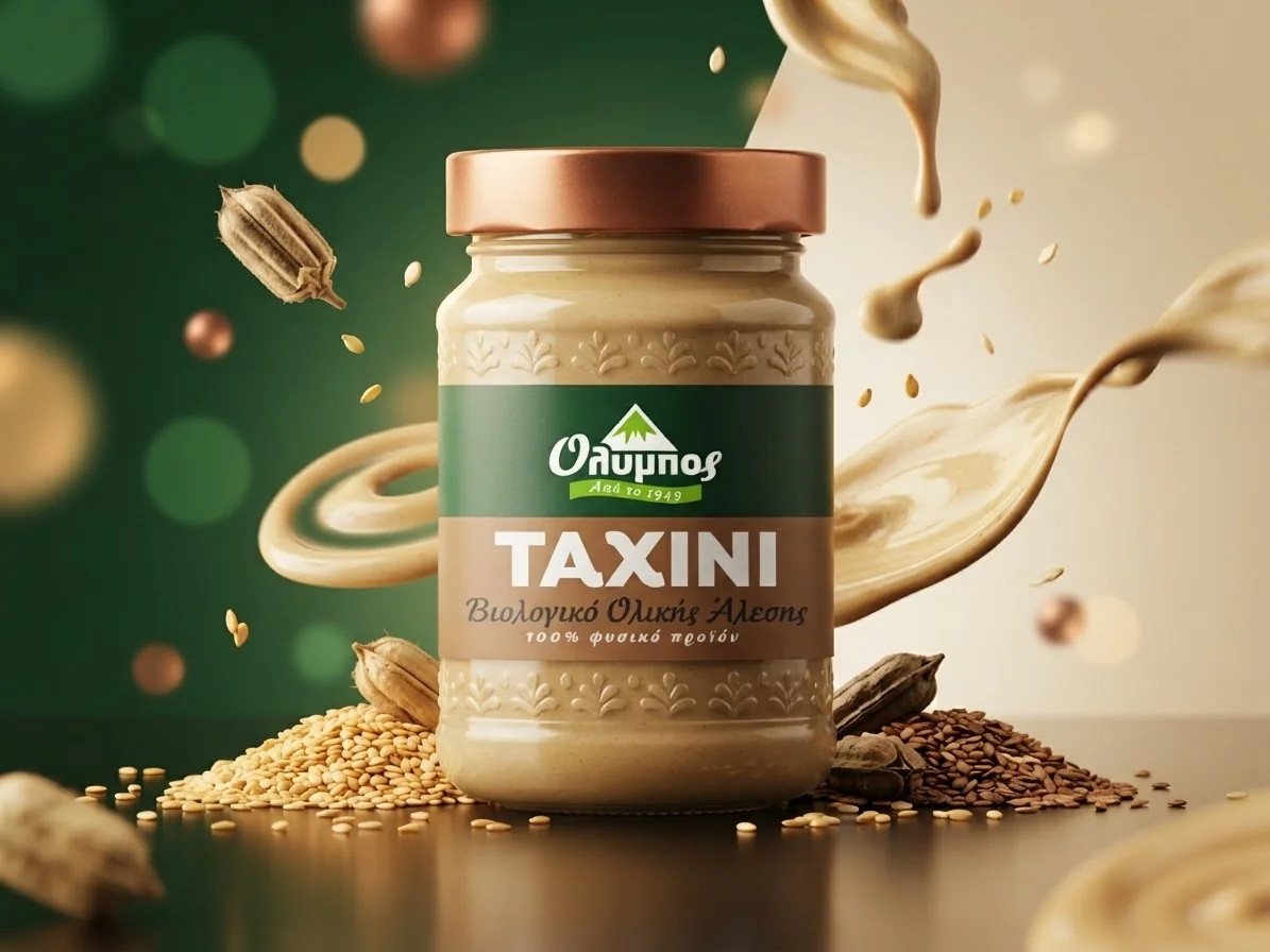 Olympos Bio Tahini celozrnná sezamová pasta 280 g