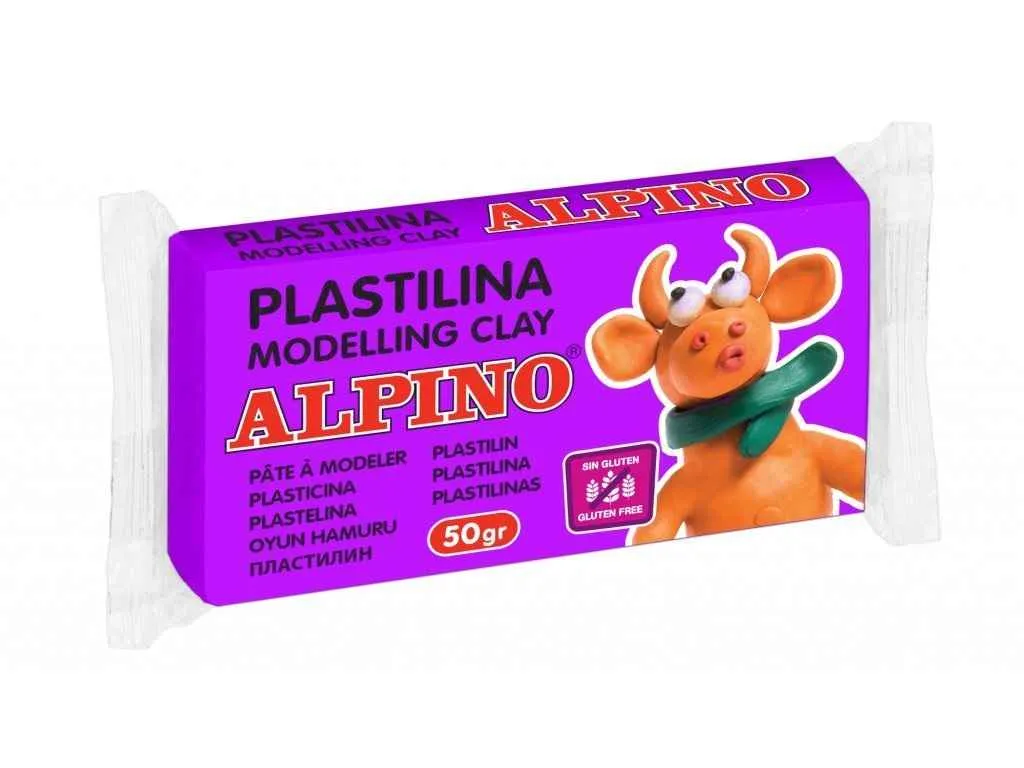 ALPINO Modelovacia hmota fialová - 50g