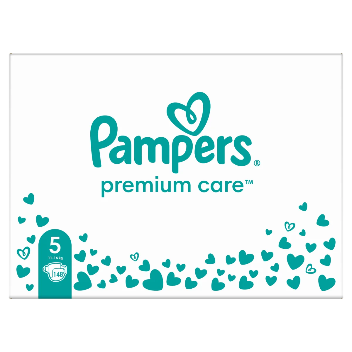 Pampers Premium MBP S5 148ks (11-16kg) 1×148 ks, plienky