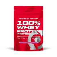 Scitec Nutrition 100% Whey Protein Professional jahoda biela čokoláda