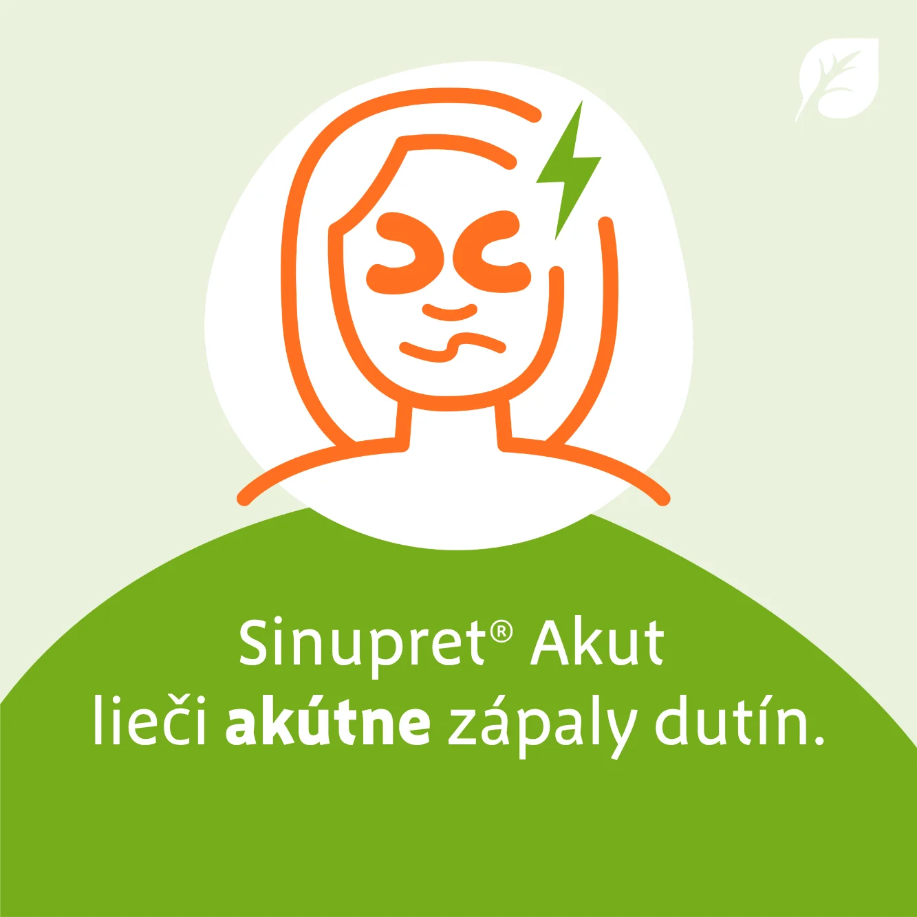 Sinupret Akut 1×20 tbl, liek na hustý hlien