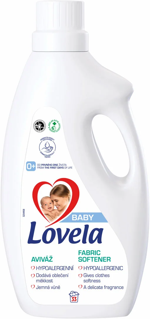Lovela Baby Avivážny prípravok / 33 pracích dávok 2000 ml
