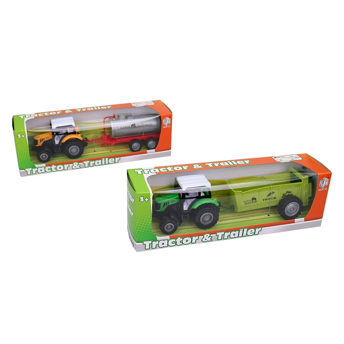 Traktor kovový s prívesom , 214850