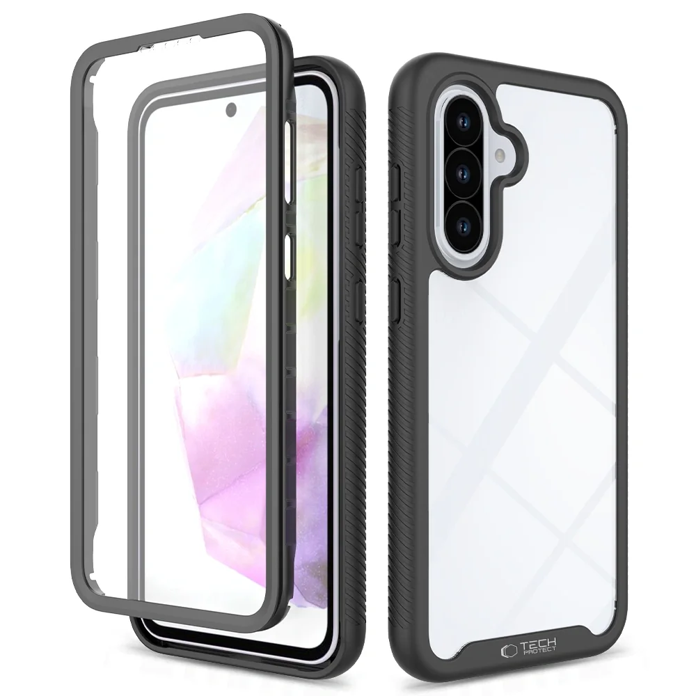Tech-Protect Defense kryt na Samsung Galaxy A36 / A56 5G, čierny 