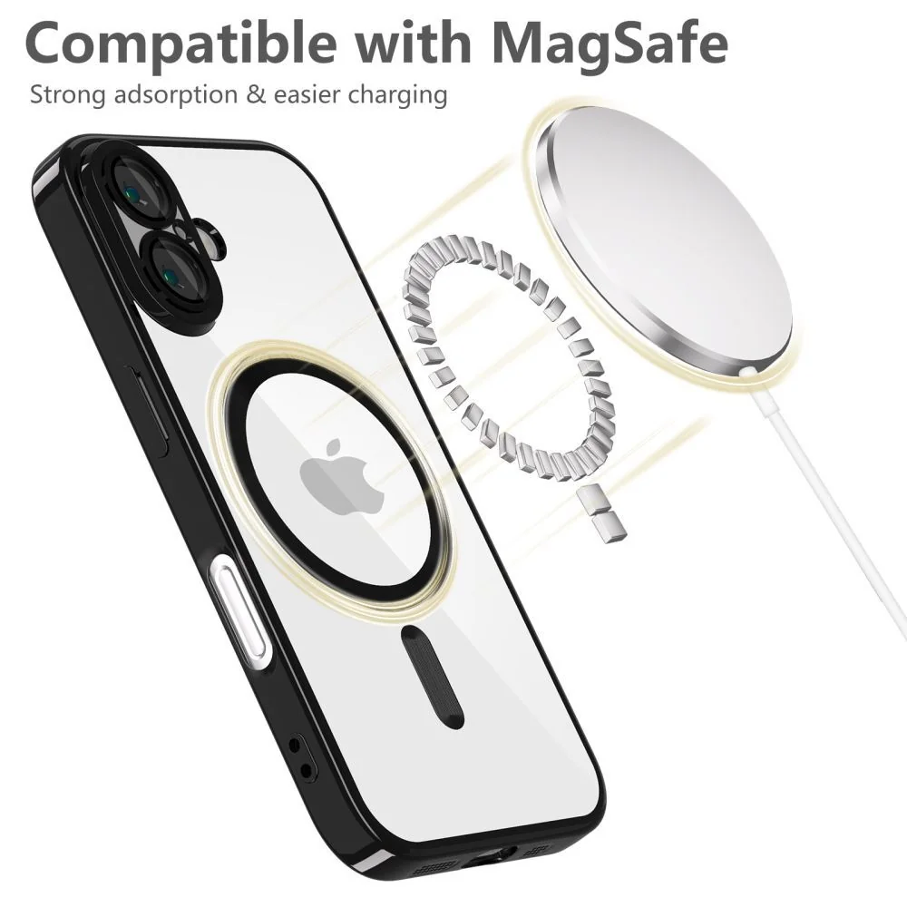 Tech-Protect MagFlex MagSafe kryt na iPhone 16e, čierny