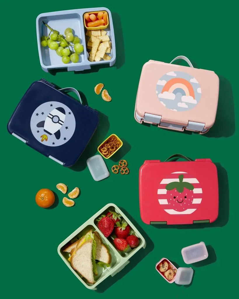 SKIP HOP Spark Style Krabička na obed Bento Raketa 3r+ 1×1 ks, obedová krabička