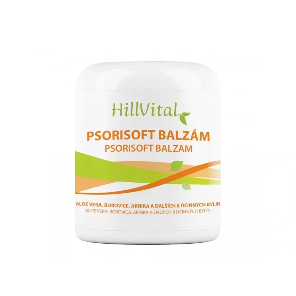 Hillvital Psorisoft balzam 250 ml na zmiernenie psoriázy Objem: 250 ml