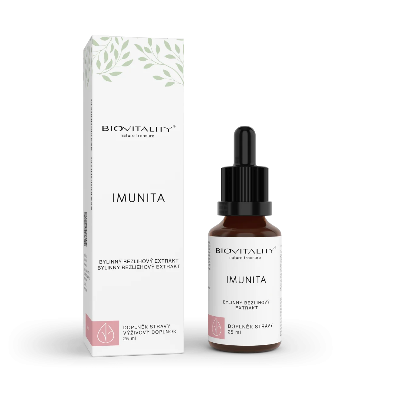 Imunita – bezalkoholová tinktúra – kvapky 25 ml – Green idea