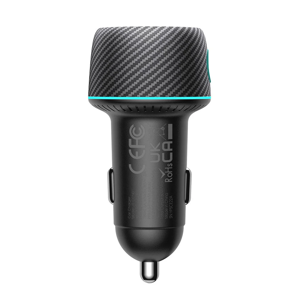 Joyroom JR-CCN01 autonabíjačka USB / USB-C 60W, čierna