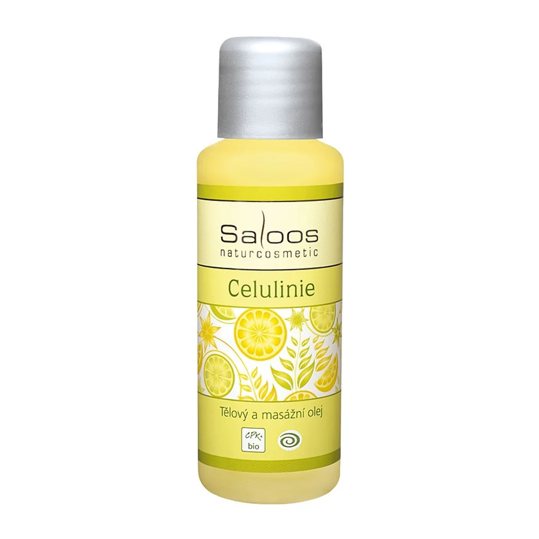 Saloos Celulinie telový a masážny olej 1×50 ml, telový a masážny olej