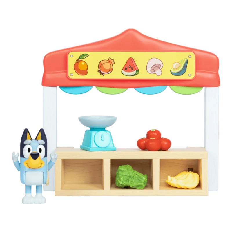 Bluey Farmársky trh – hrací set