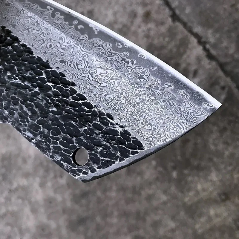 Damaškový kuchynský sekáčik Hideki 27cm, 18cm čepeľ