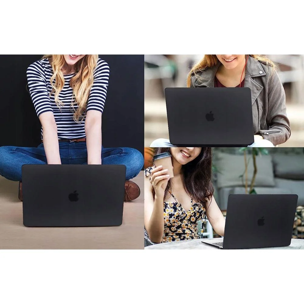Puzdro na notebook UltraShell - MacBook Air 13 Čierna/Transparentná