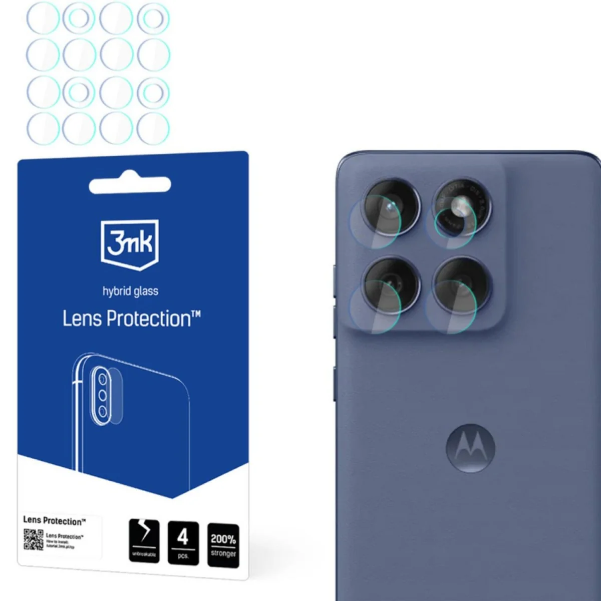 Ochranné sklo pre fotoaparát smartfónu 1 ks