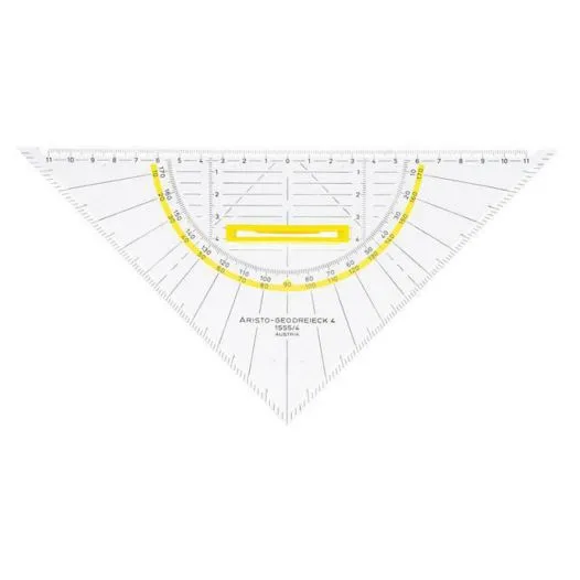 ARISTO pravouhlý trojuholník 250 mm 1×1 ks, pravouhlý trojuholník