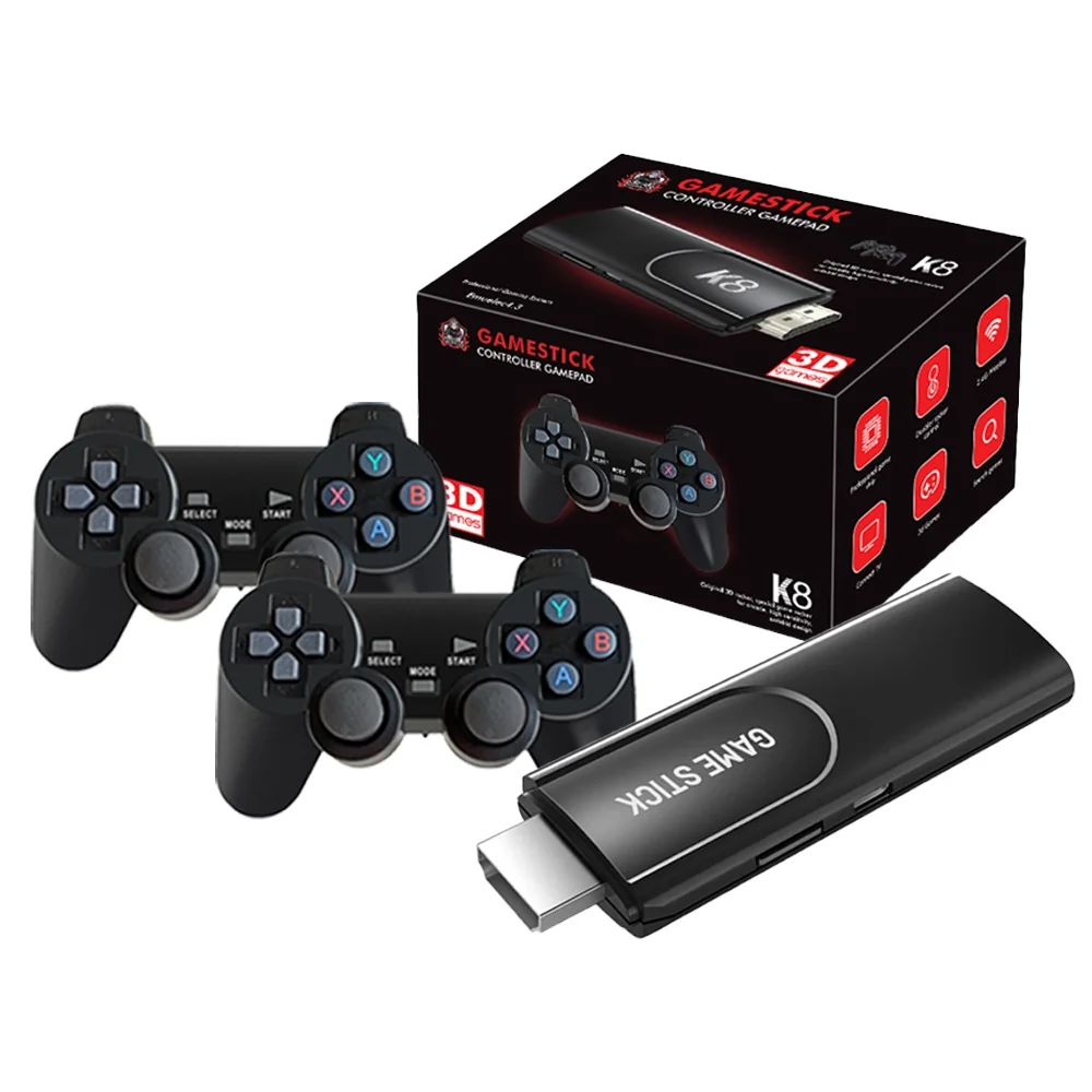 Eveon K8E TV herná konzola HDMI / USB 4K, čierna