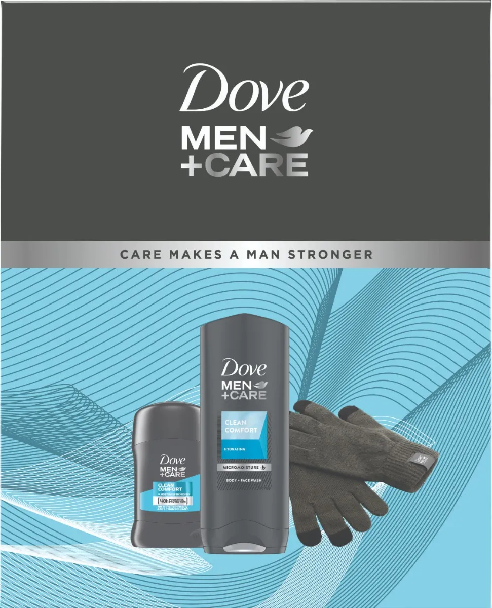 Darčeková prémiová kazeta Dove Men Clean Comfort