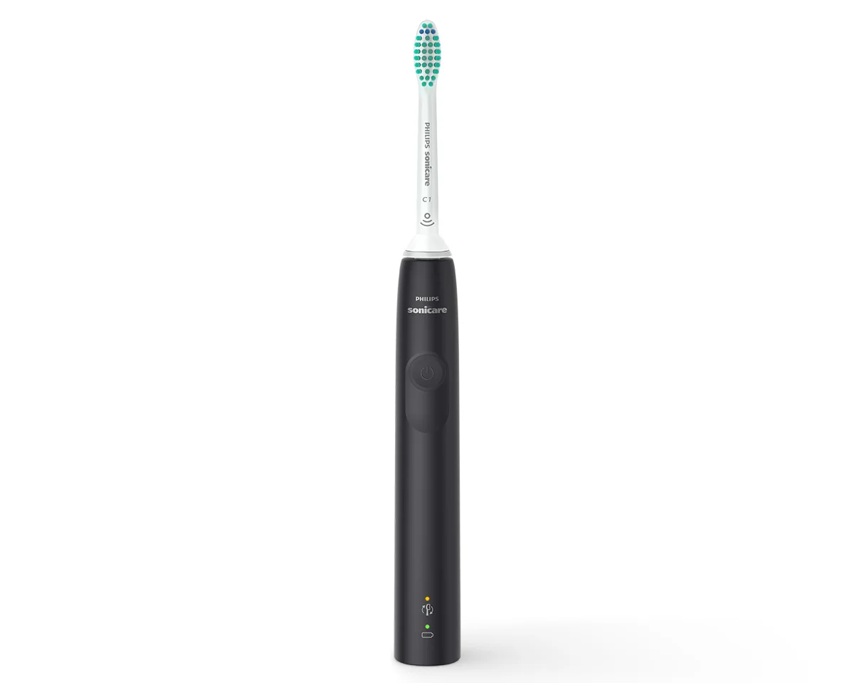 Philips Sonicare 3100 HX3673/14 s cestovným puzdrom, čierna 1×1 ks, sonická zubná kefka