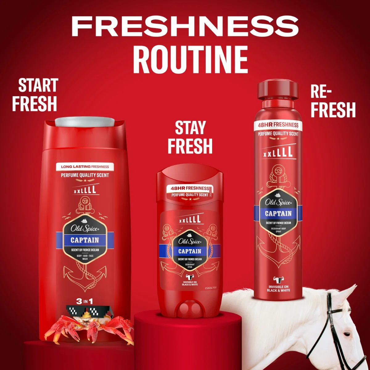 OLD SPICE SG CAPTAIN 1×675 ml, sprchový gél
