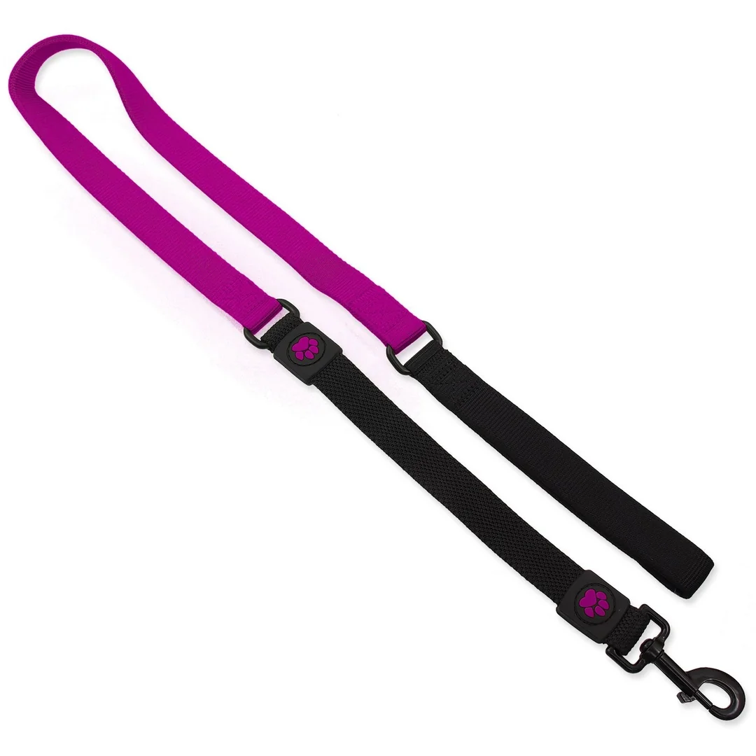 Vodítko Active Dog Bungee Neoprene L ružové 2,5x120cm