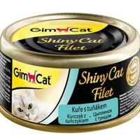 Shiny Cat Konzerva Filet Kura s Tuniakom