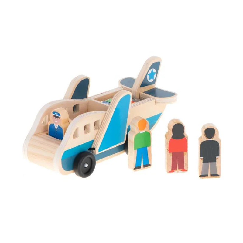 Hračka lietadlo drevené AIRPLANE