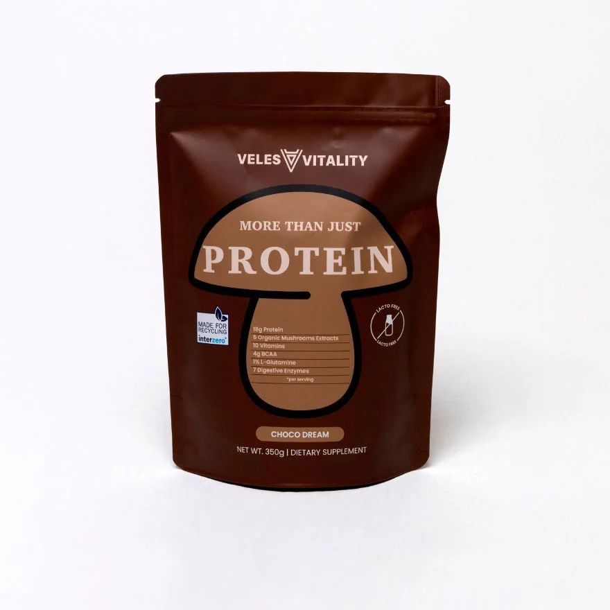 Veles Vitality Funkčný proteínový nápoj bez laktózy Čokoláda 350 g