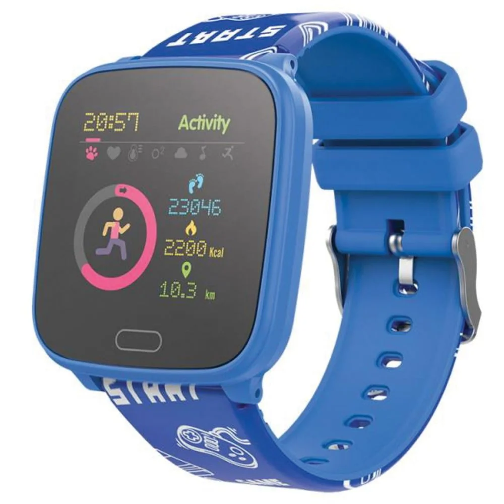 FOREVER IGO JW-100 DETSKE SMART HODINKY BLUE 1×1 ks, detské smart hodinky