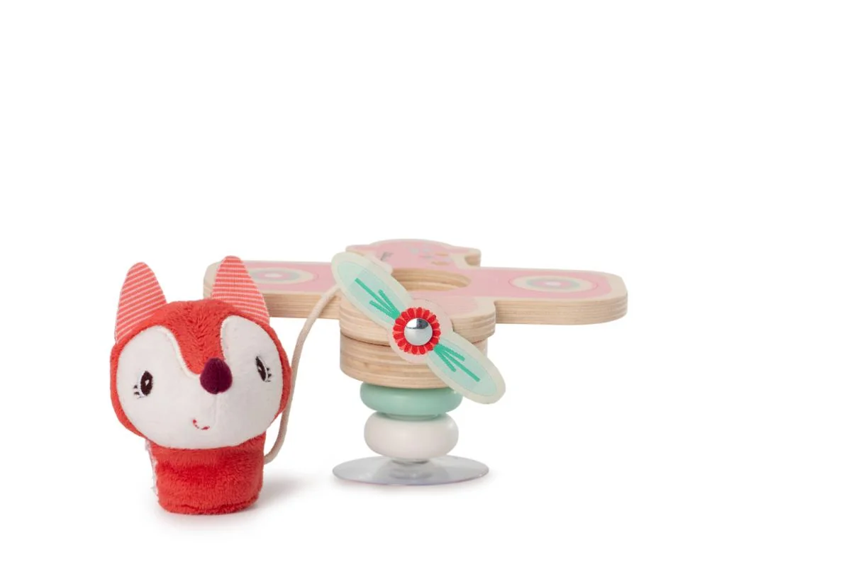 Lilliputiens - hojdacie lietadlo s pilotom - líška Alice