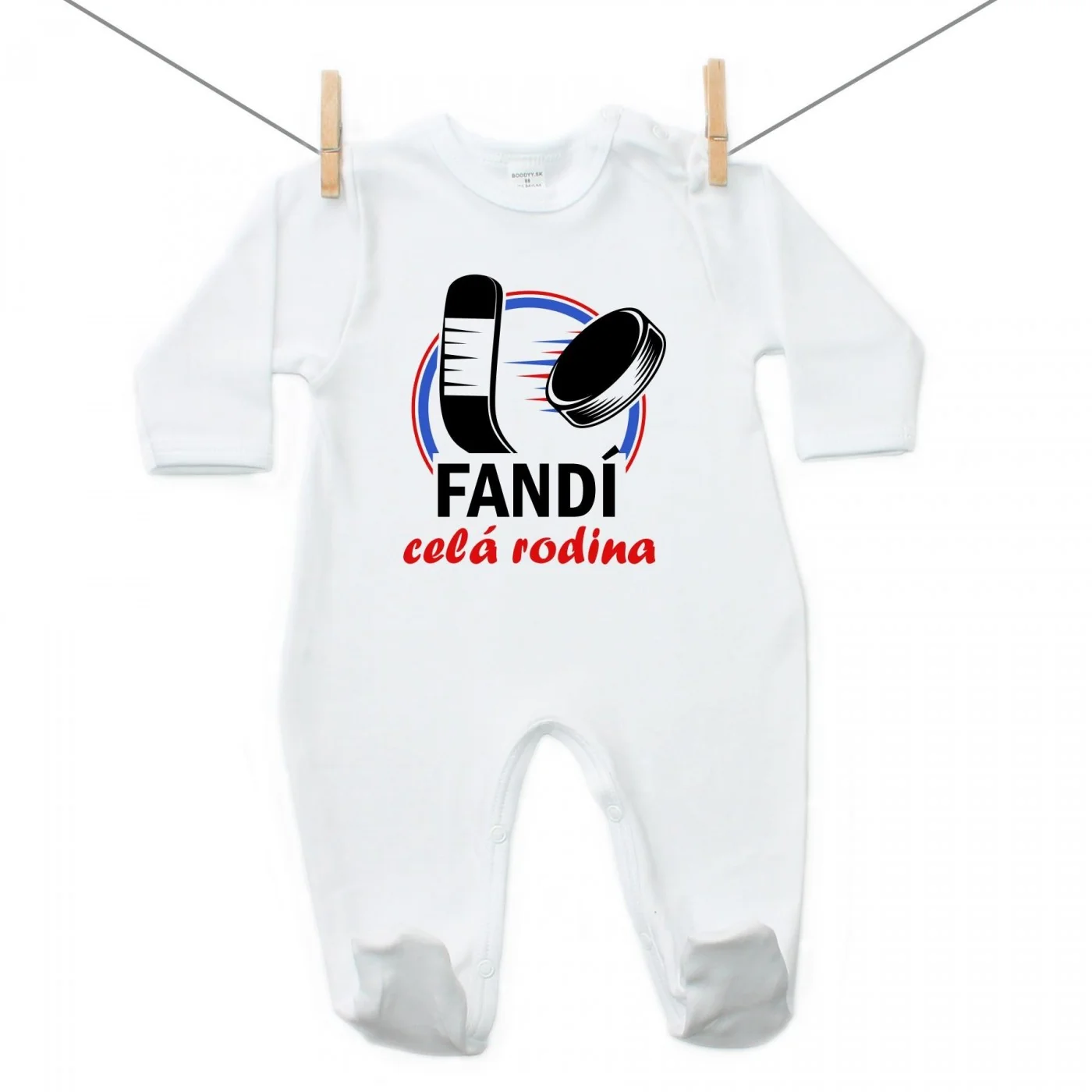 Boodyy Overal Fandí celá rodina Veľkosť: 56