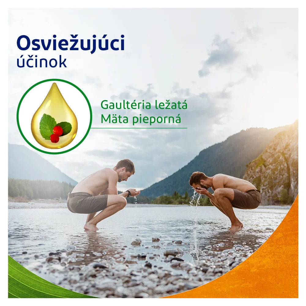 VoltaNatura chladivý masážny gél 1x50 ml, gél na natiahnuté a stuhnuté svaly