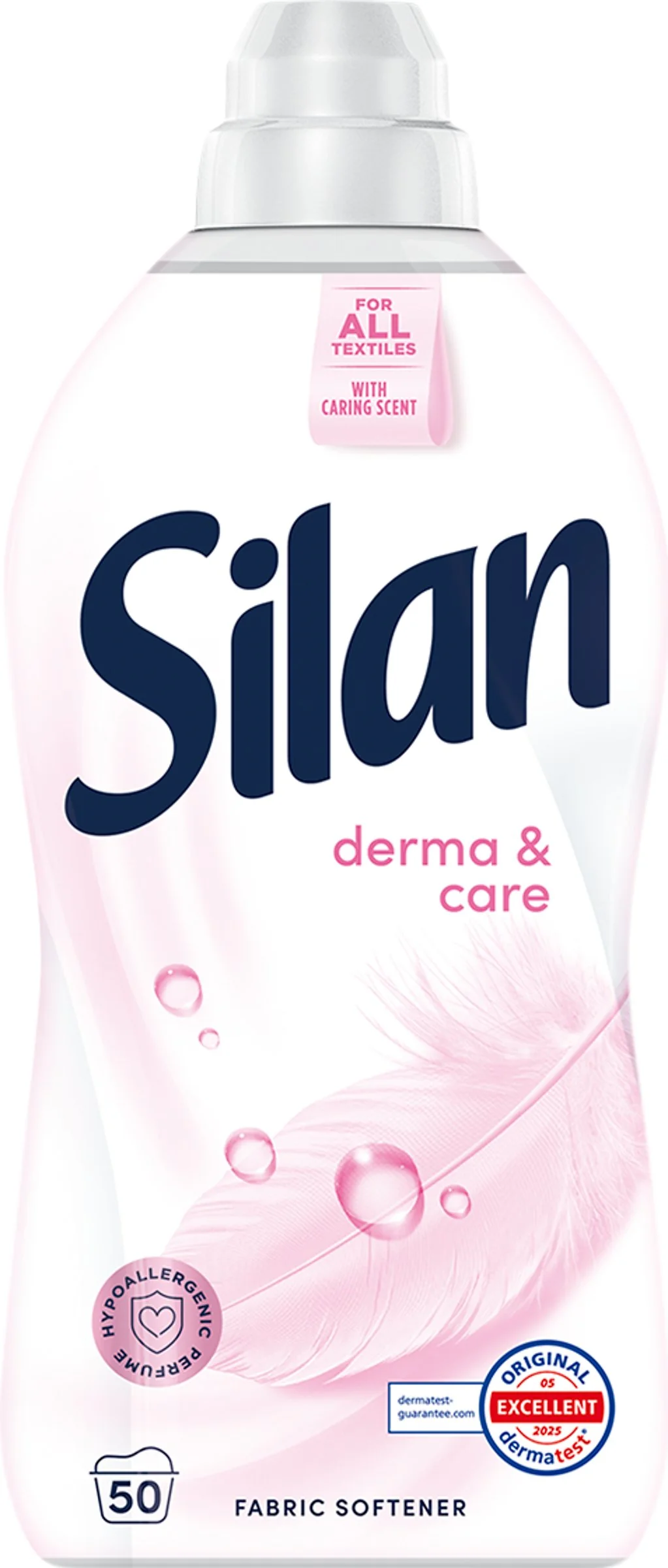 Silan aviváž Derma & Care 50 praní, 1,1 l 1×1100 ml, aviváž