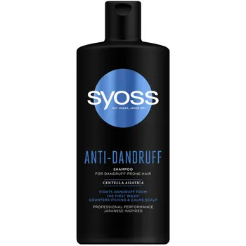 Syoss šampón Anti-dandruff 1×440 ml, pre vlasy s lupinami