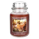 Village Candle Vonná sviečka v skle - Mulled Cider - varený jablkový mušt, veľká