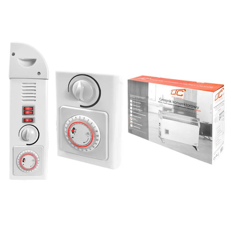 Ohrievač konvektor s ventilátorom+časovač LTC LXUG06