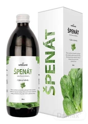Nef de Santé šťava 1×500 ml, špenátová príchuť