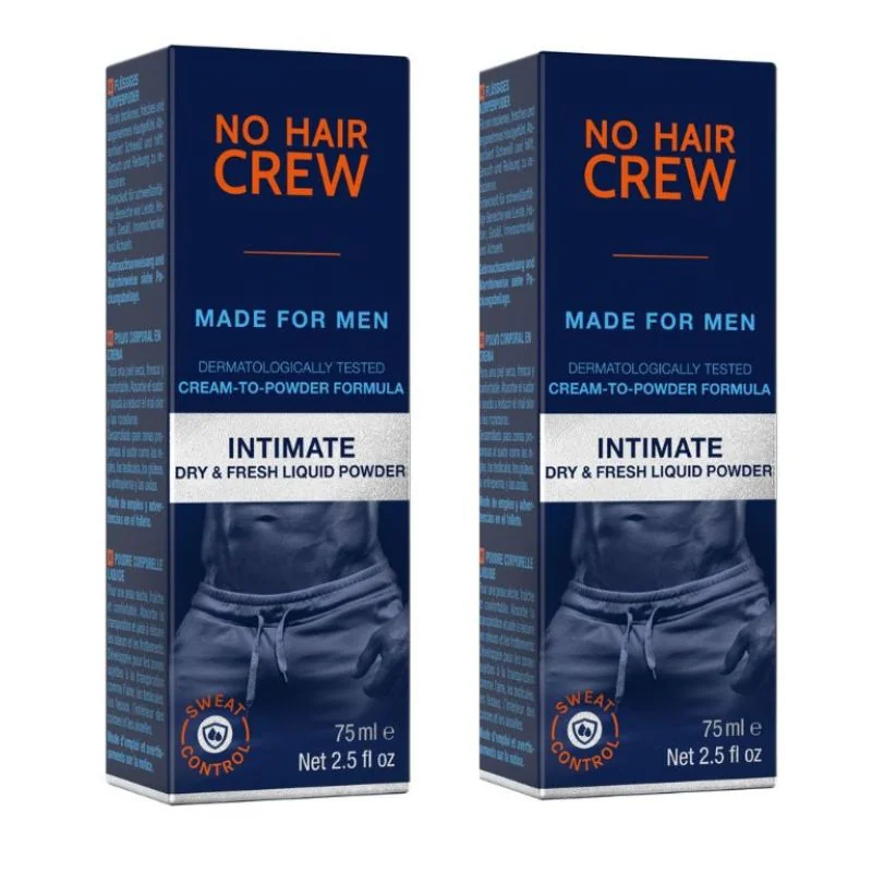 DUOSET NO HAIR CREW INTIMATE Tekutý púder na telo a intímne partie