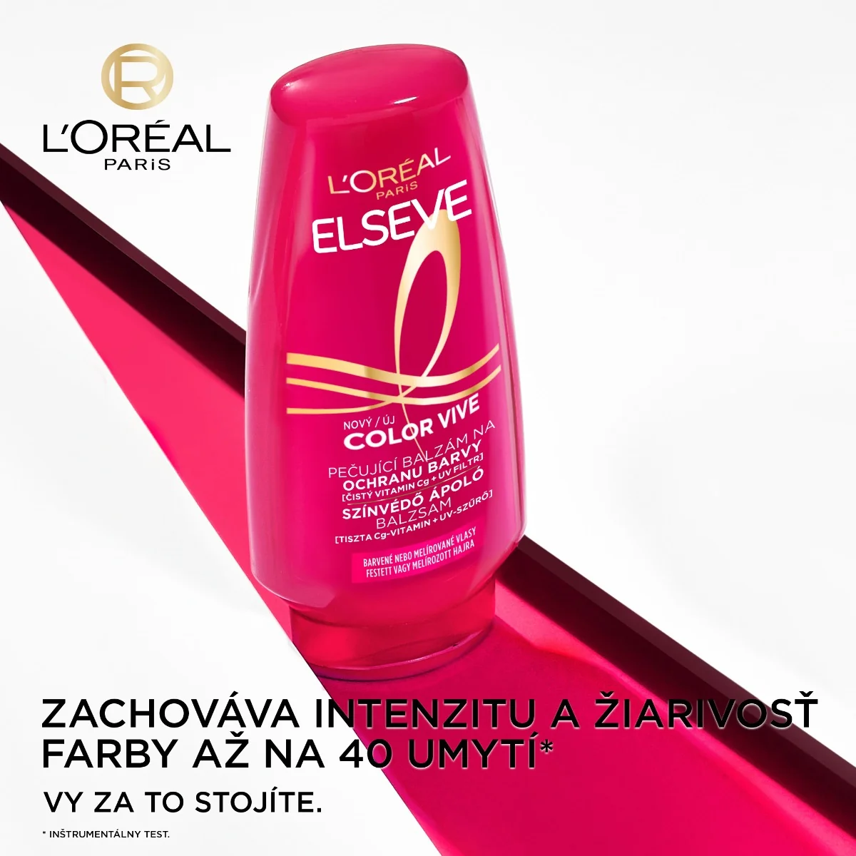 L'Oréal Paris Elseve Color Vive balzam 1×200 ml, balzam na vlasy