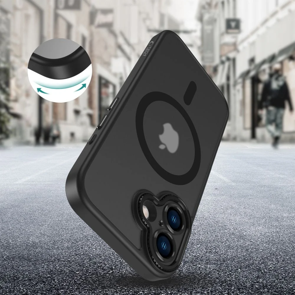 Tech-Protect MagCam MagSafe kryt na iPhone 16, čierny