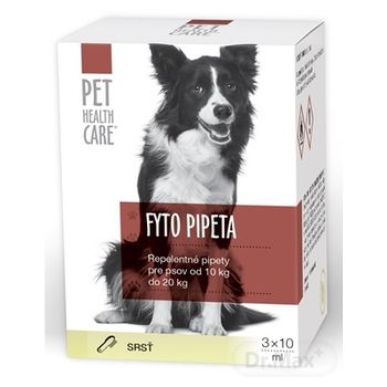 PET HEALTH CARE FYTO PIPETA 3×10 ml, repelent