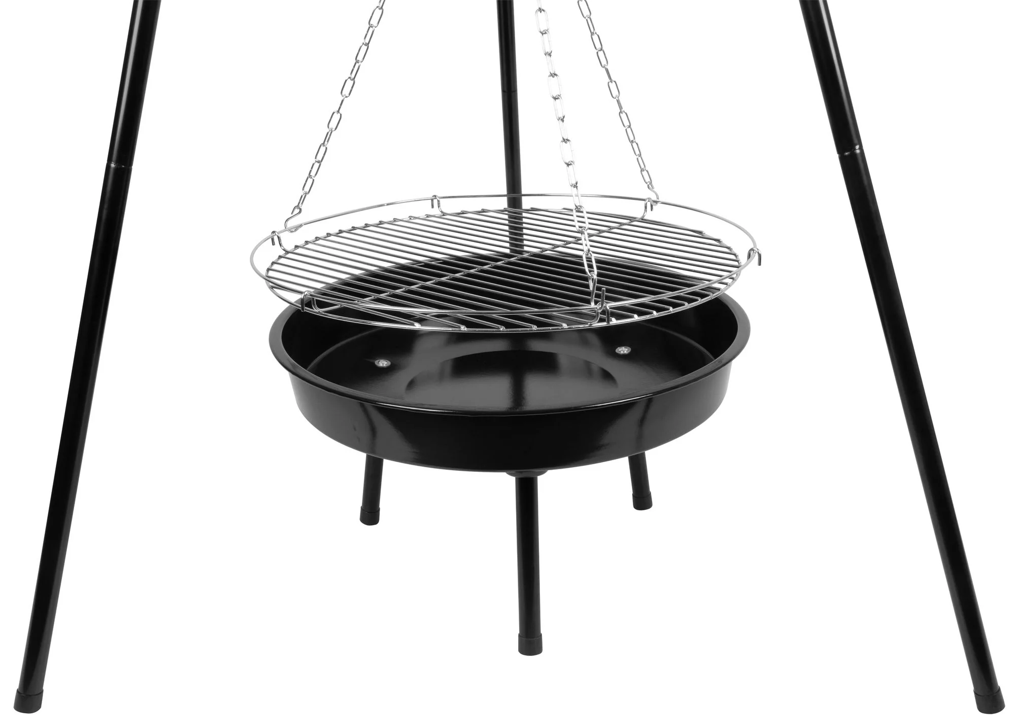 Strend Pro gril Bavarian BBQ, 1 ks Na drevené uhlie, nastaviteľná gril. výška 320-660/1500 mm